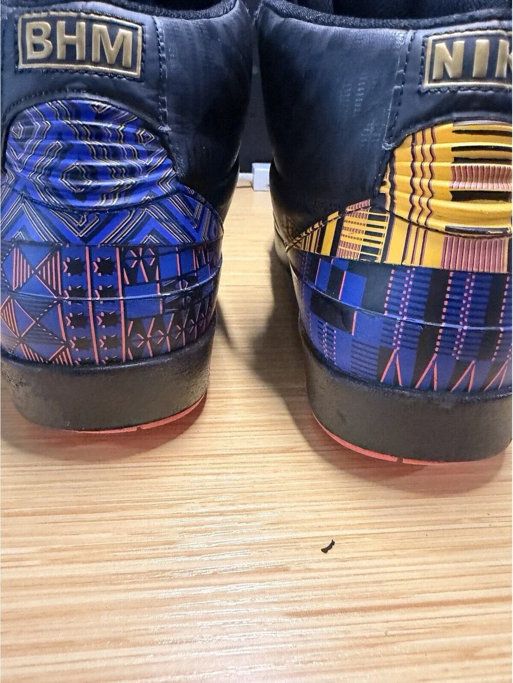 Bq7618-007 Jordan 2 2019 BHM Size 14 tennis shoes sneakers